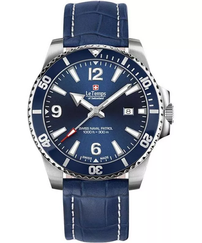 Ρολόι Ανδρικά Le Temps Swiss Naval Patrol LT1043.03BL13