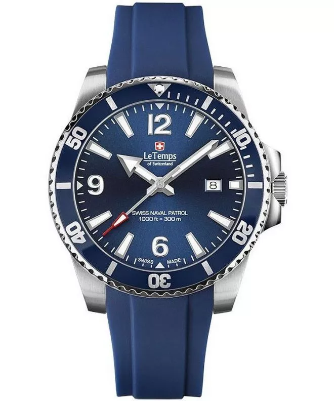 Ρολόι Ανδρικά Le Temps Swiss Naval Patrol LT1043.03BR03