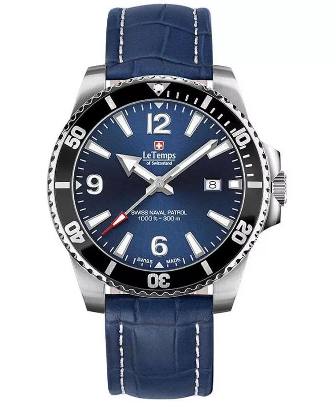 Ρολόι Ανδρικά Le Temps Swiss Naval Patrol LT1043.13BL13