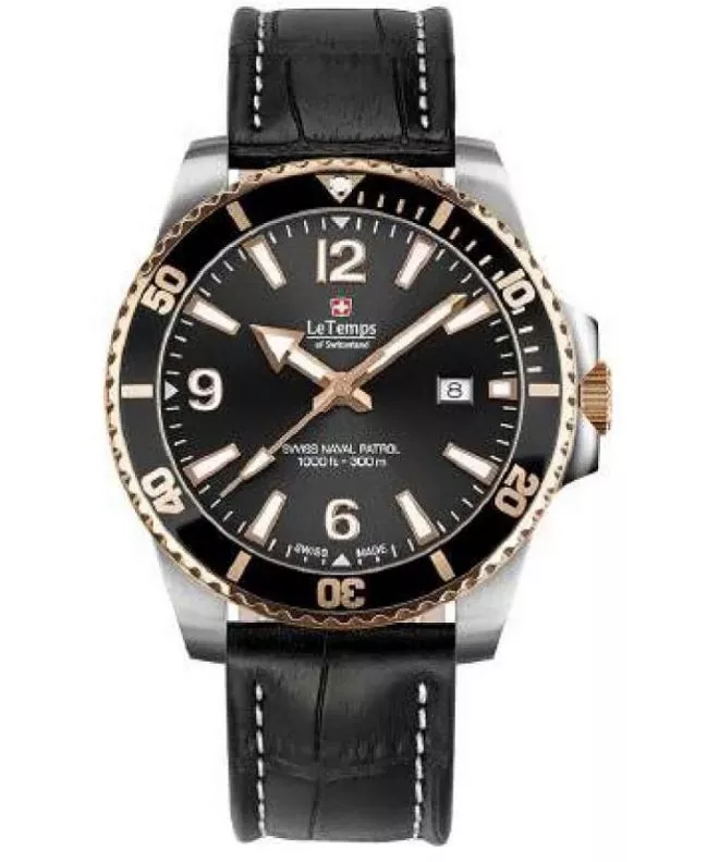 Ρολόι Ανδρικά Le Temps Swiss Naval Patrol LT1043.45BL51