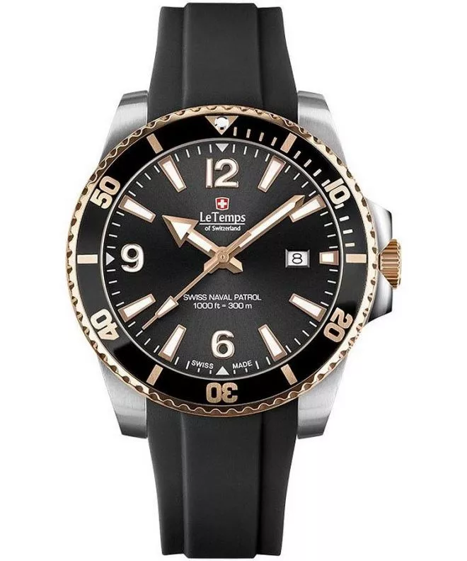 Ρολόι Ανδρικά Le Temps Swiss Naval Patrol LT1043.45BR01