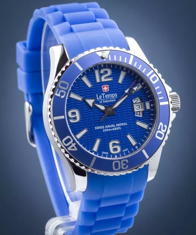 Ρολόι Ανδρικά Le Temps Swiss Naval Patrol LT1081.03BR03