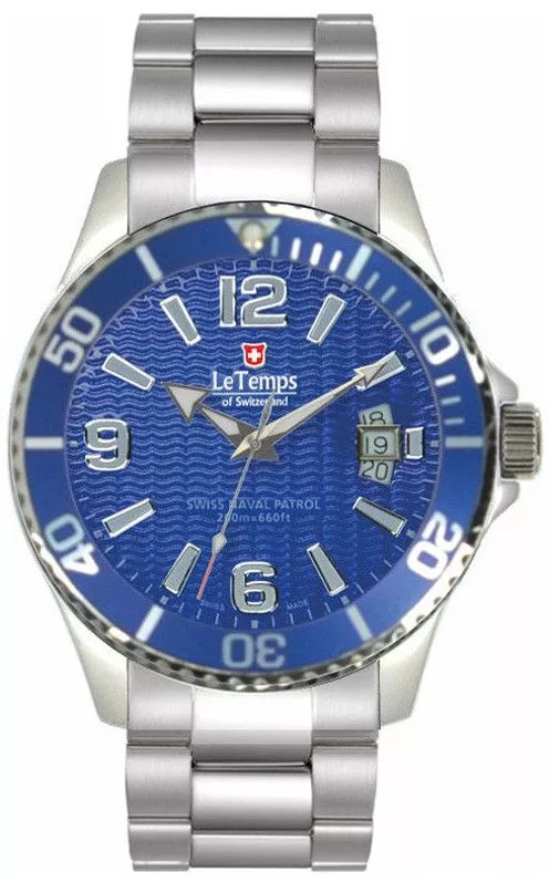Ρολόι Ανδρικά Le Temps Swiss Naval Patrol LT1081.03BS01