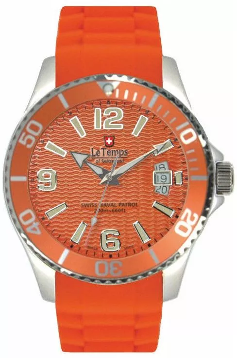 Ρολόι Ανδρικά Le Temps Swiss Naval Patrol LT1081.04BR05