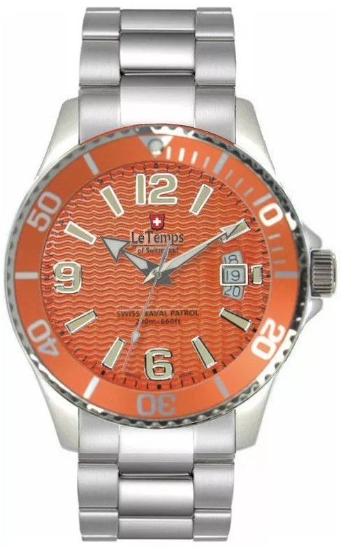 Ρολόι Ανδρικά Le Temps Swiss Naval Patrol LT1081.04BS01