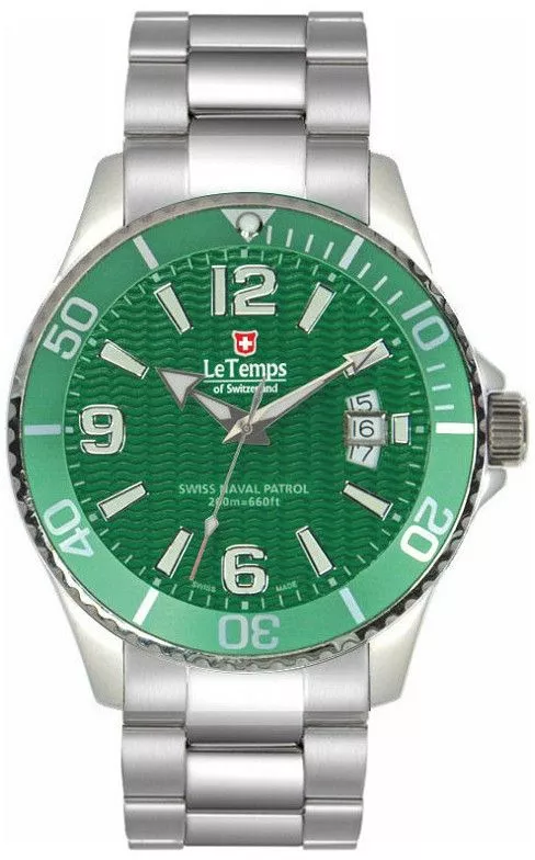 Ρολόι Ανδρικά Le Temps Swiss Naval Patrol LT1081.06BS01