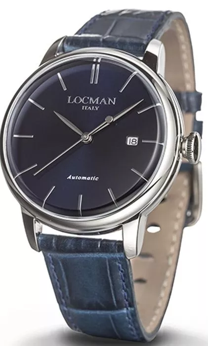 Ρολόι Ανδρικά Locman 1960 Solo Tempo Automatico 0255A02A-00BLNKPB