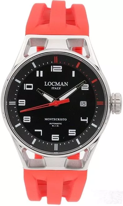 Ρολόι Ανδρικά Locman Montecristo Automatic 0541A01S-00BKRDSR