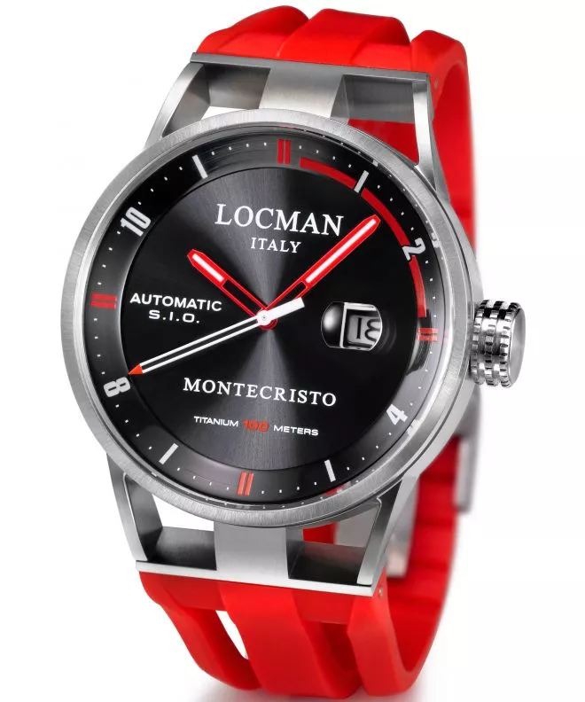 Ρολόι Ανδρικά Locman Montecristo Automatic 051100BKFRD0GOR