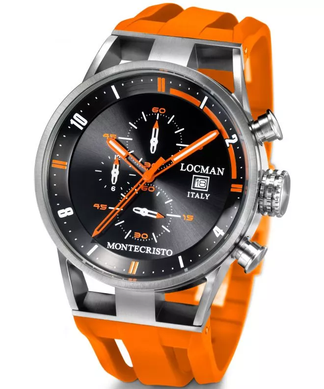 Ρολόι Ανδρικά Locman Montecristo Chronograph 051000BKFOR0GOO