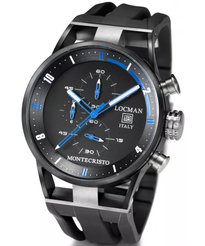 Ρολόι Ανδρικά Locman Montecristo Chronograph 0510KNBKFBL0GOK