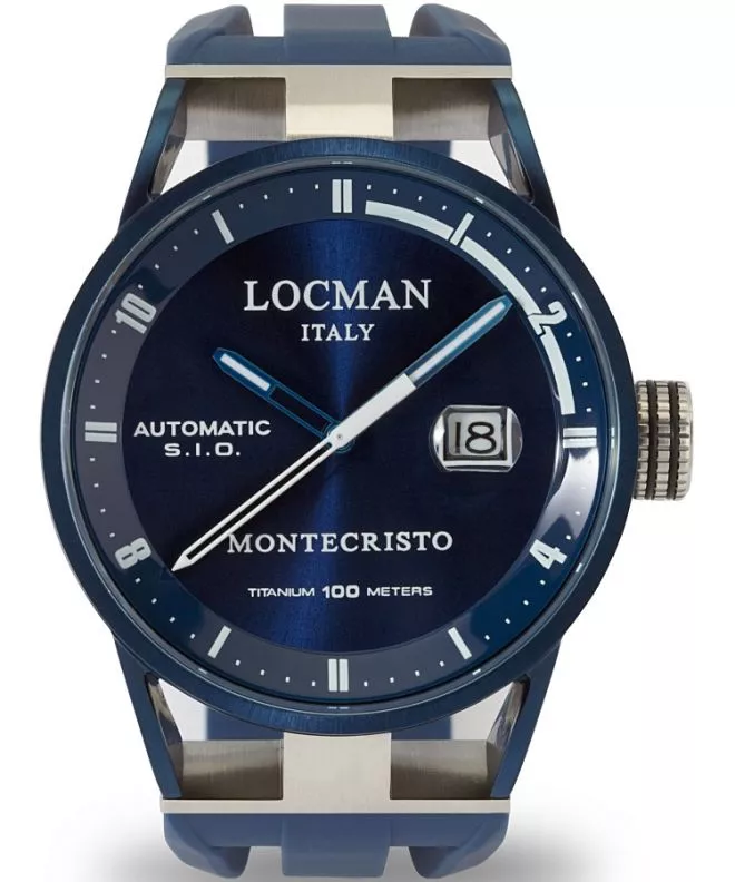 Ρολόι Ανδρικά Locman Montecristo Classic 0511BLBLFWH0SIB