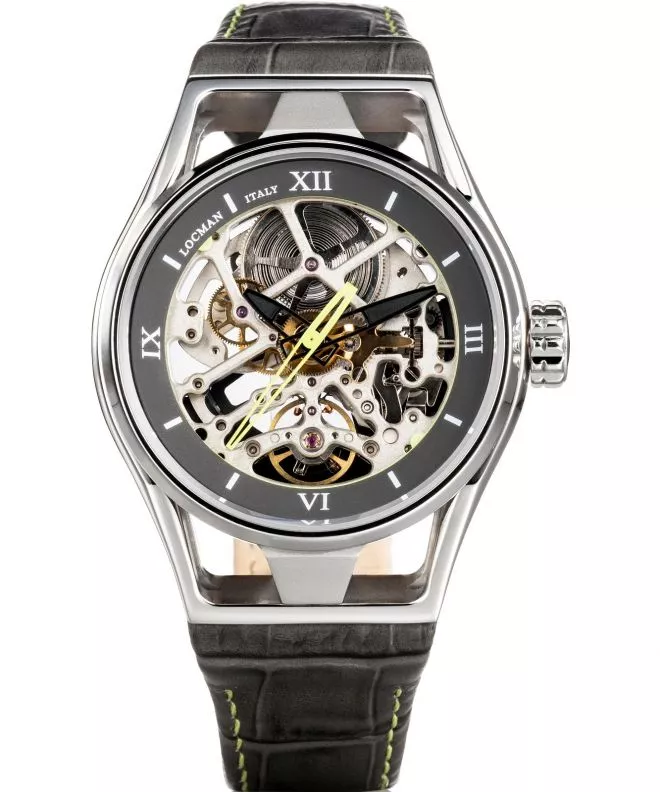 Ρολόι Ανδρικά Locman Skeleton Automatic 0538A07S-00GYLIPAU