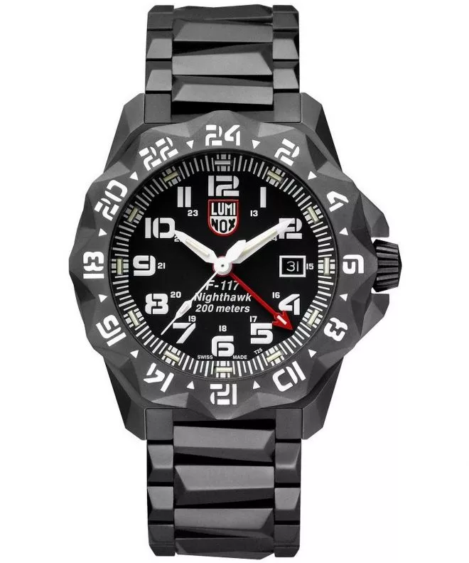 Ρολόι Ανδρικά Luminox F-117 Nighthawk GMT 6400 XA.6422