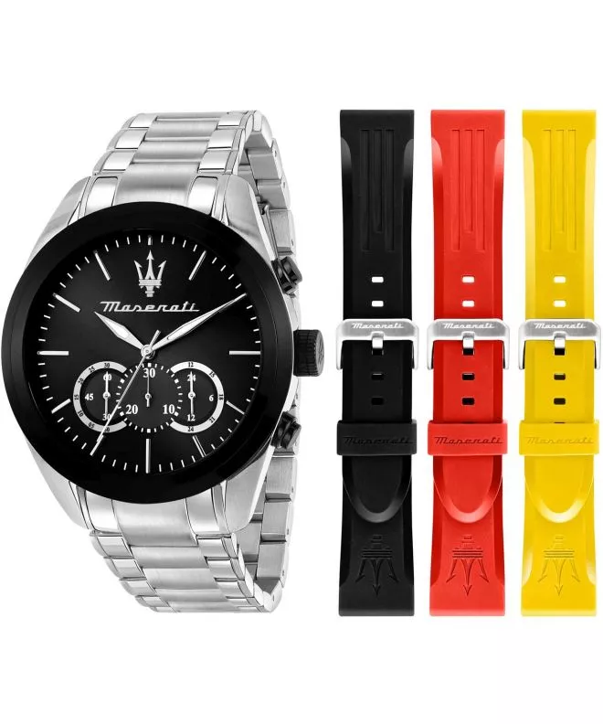 Ρολόι Ανδρικά Maserati Traguardo Chronograph Gift Set R8873612062