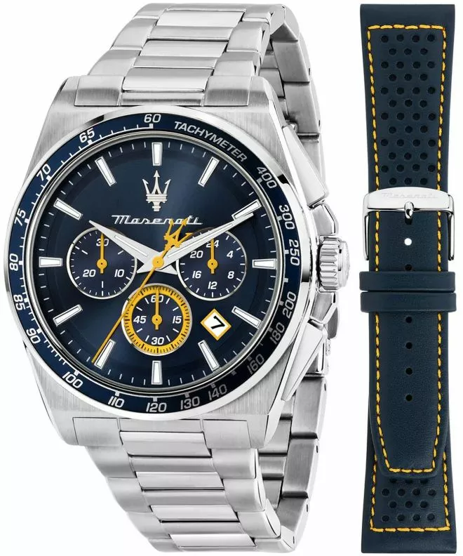 Ρολόι Ανδρικά Maserati Velocitá Set Chronograph Gift Set R8873652001
