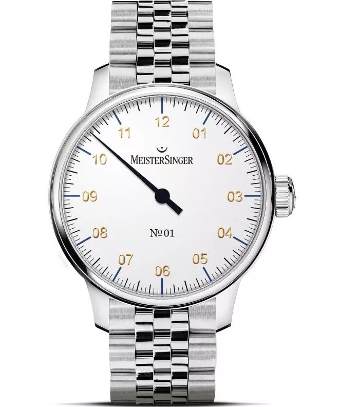 Ρολόι Ανδρικά Meistersinger N°01 White AM3301G_MGB20