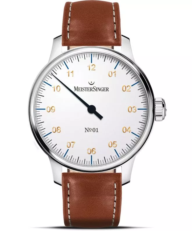 Ρολόι Ανδρικά Meistersinger N°01 White AM3301G_SK03W
