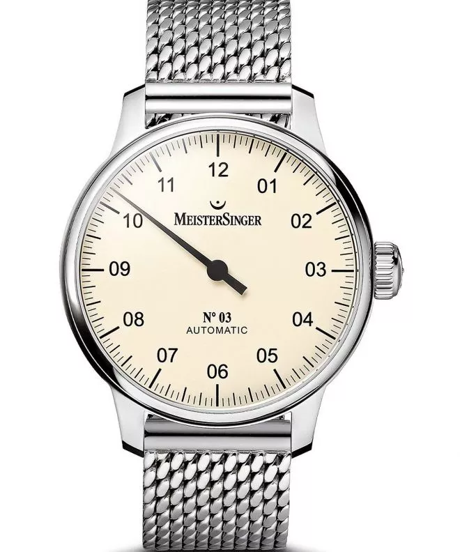 Ρολόι Ανδρικά Meistersinger N°03 Automatic AM903_MIL20
