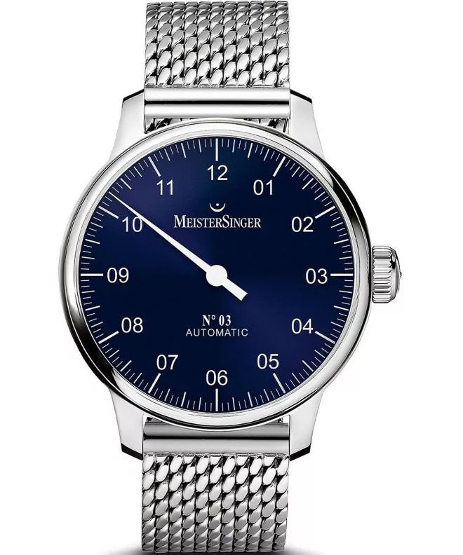 Ρολόι Ανδρικά Meistersinger N°03 Automatic AM908_MIL20