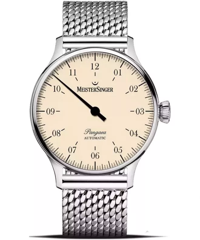 Ρολόι Ανδρικά Meistersinger Pangaea Ivory Automatic PM9903_MIL20