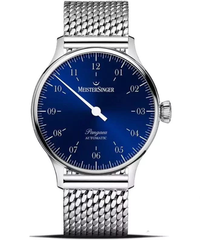 Ρολόι Ανδρικά Meistersinger Pangaea Sunburst Blue Automatic PM9908_MIL20