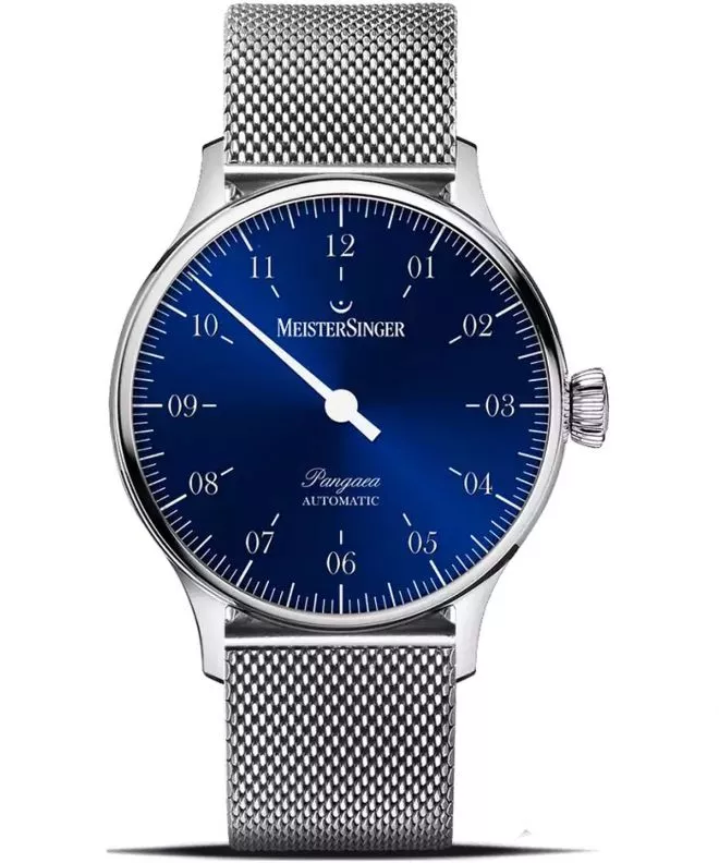 Ρολόι Ανδρικά Meistersinger Pangaea Sunburst Blue Automatic PM9908_MLN20