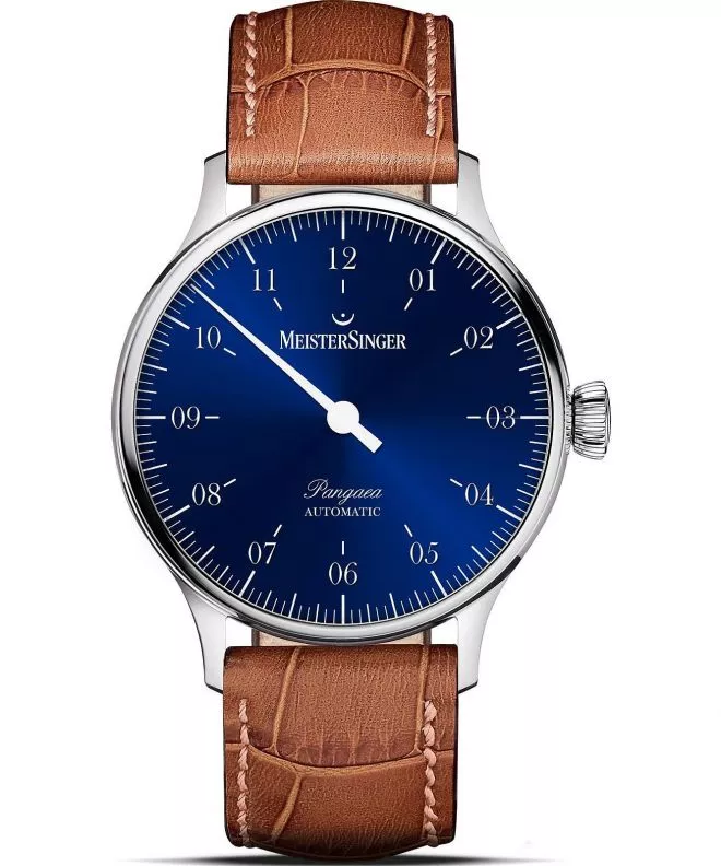 Ρολόι Ανδρικά Meistersinger Pangaea Sunburst Blue Automatic PM9908_SG03