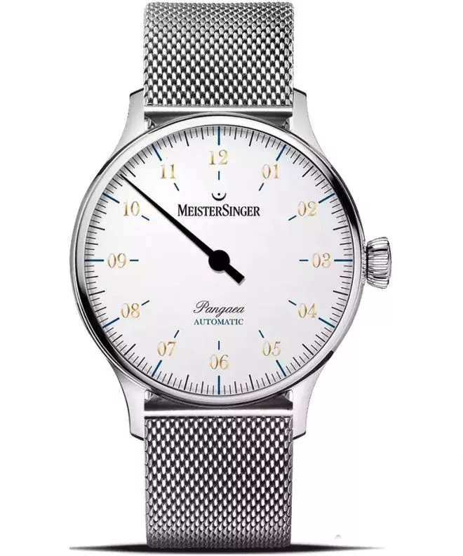 Ρολόι Ανδρικά Meistersinger Pangaea White Automatic PM9901G_MLN20