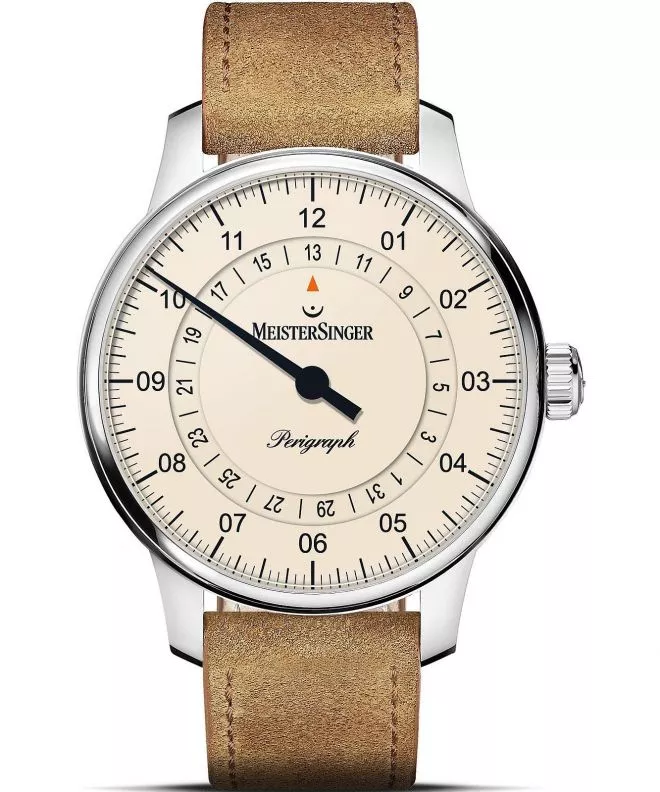 Ρολόι Ανδρικά Meistersinger Perigraph - 38mm Ivory BM1103_SV13
