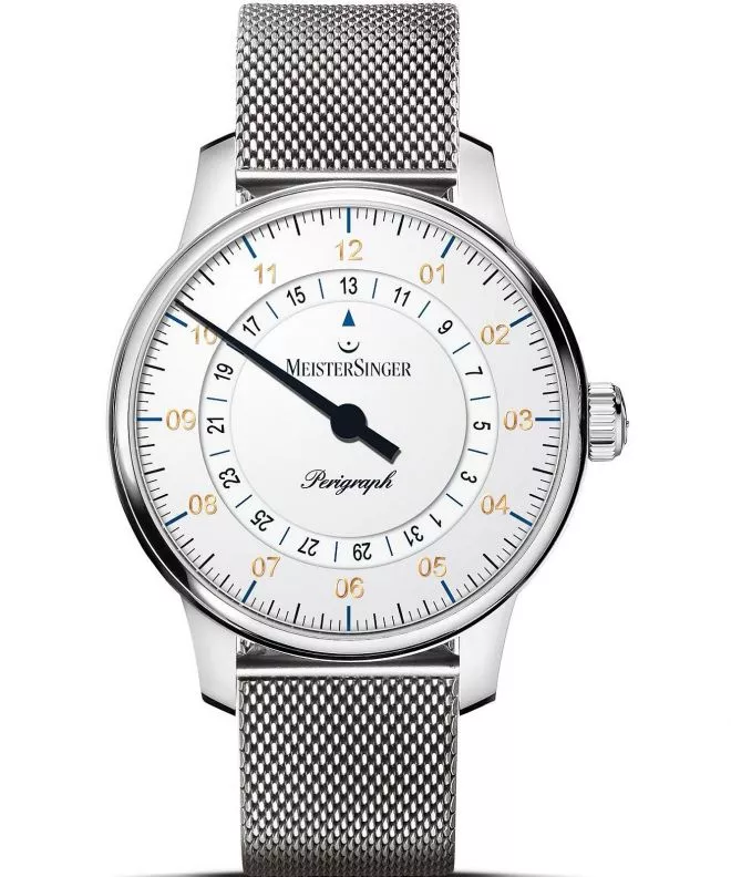 Ρολόι Ανδρικά Meistersinger Perigraph - 38mm White BM1101G_MLN18