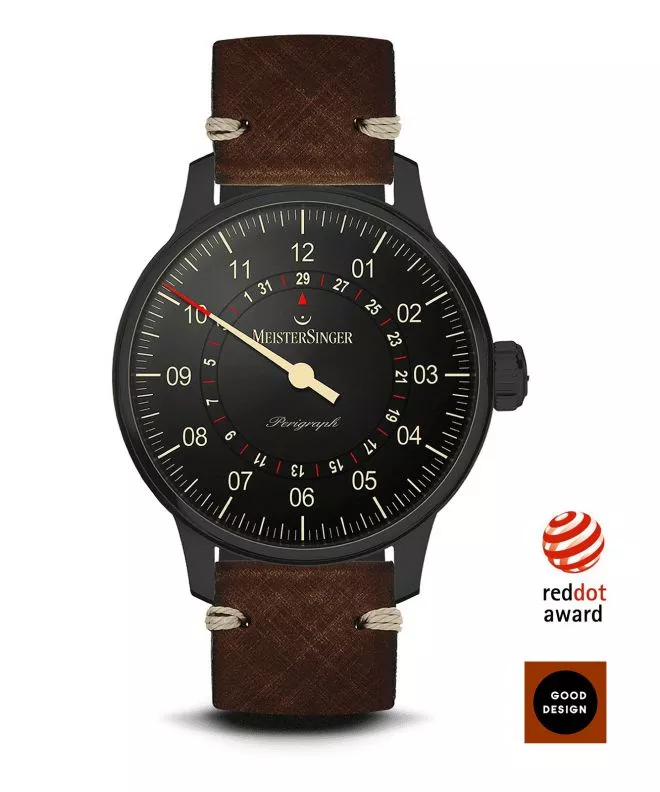 Ρολόι Ανδρικά Meistersinger Perigraph Automatic AM1002BL_SVSL02
