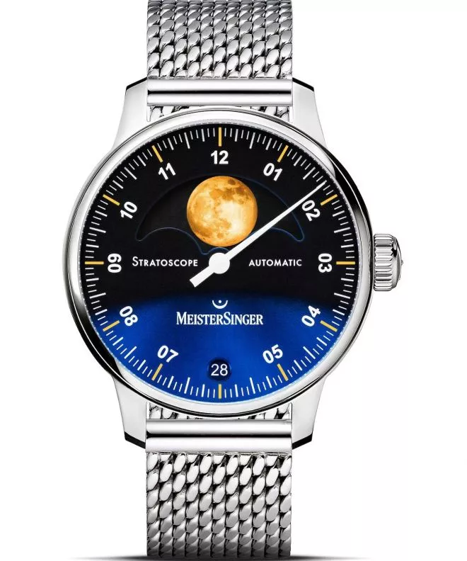 Ρολόι Ανδρικά Meistersinger Stratoscope Automatic ST982G-MIL20