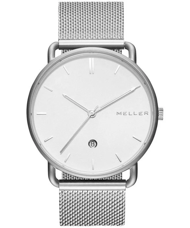 Ρολόι Ανδρικά Meller Denka Dag Silver 3P-2SILVER
