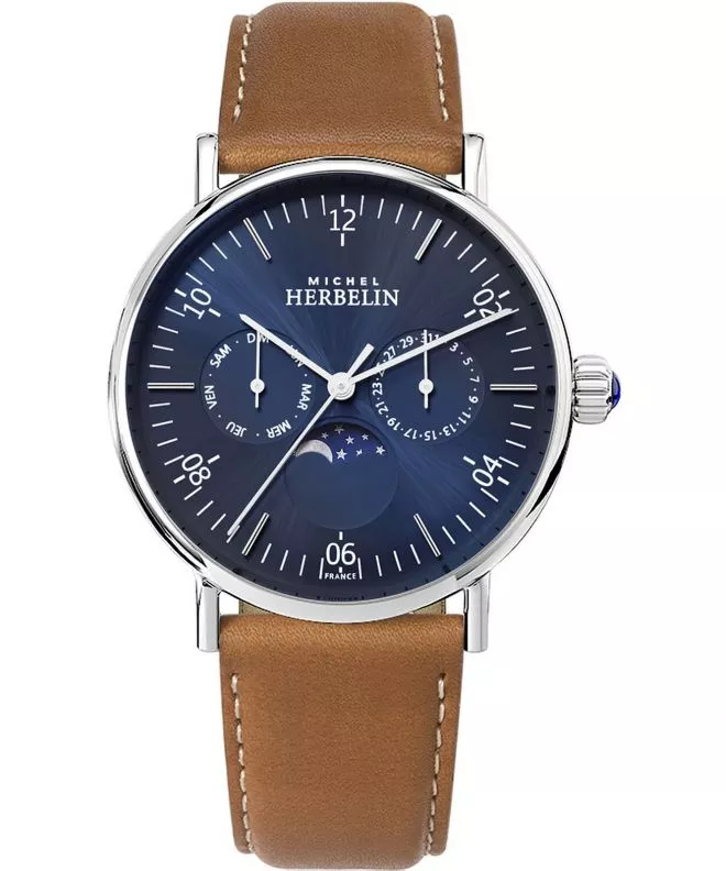 Ρολόι Ανδρικά Herbelin Inspiration Moon Phase 12747/AP15GO