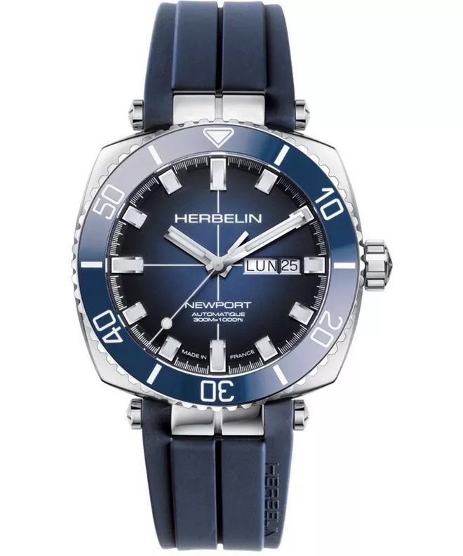 Ρολόι Ανδρικά Herbelin Newport Diver Automatic 1774BL15CB (1774/BL15CB)