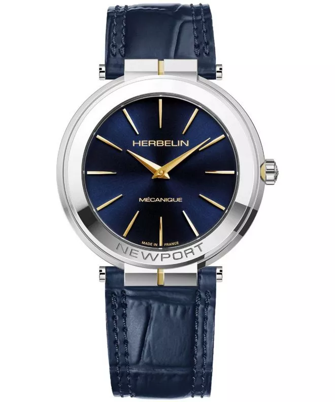 Ρολόι Ανδρικά Herbelin Newport Slim 1222T15BL (1222-T15BL)