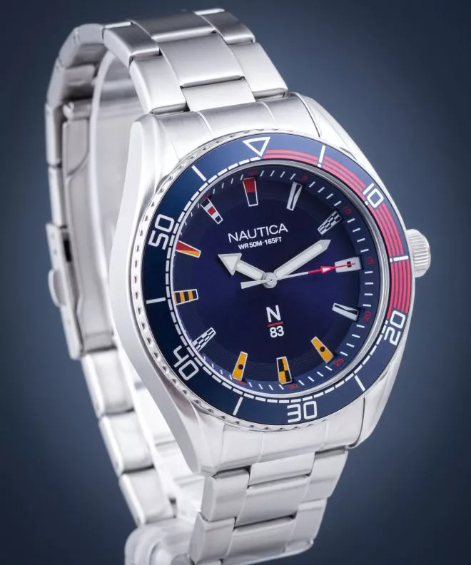 Ρολόι Ανδρικά Nautica N-83 N83 Finn World NAPFWS004