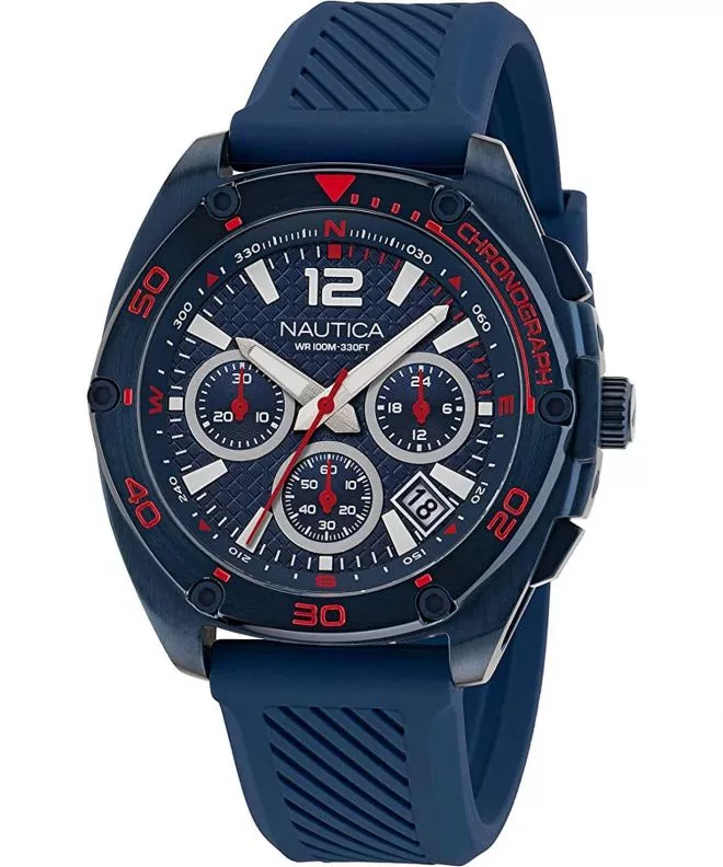 Ρολόι Ανδρικά Nautica Tin Can Bay Chronograph NAPTCS303