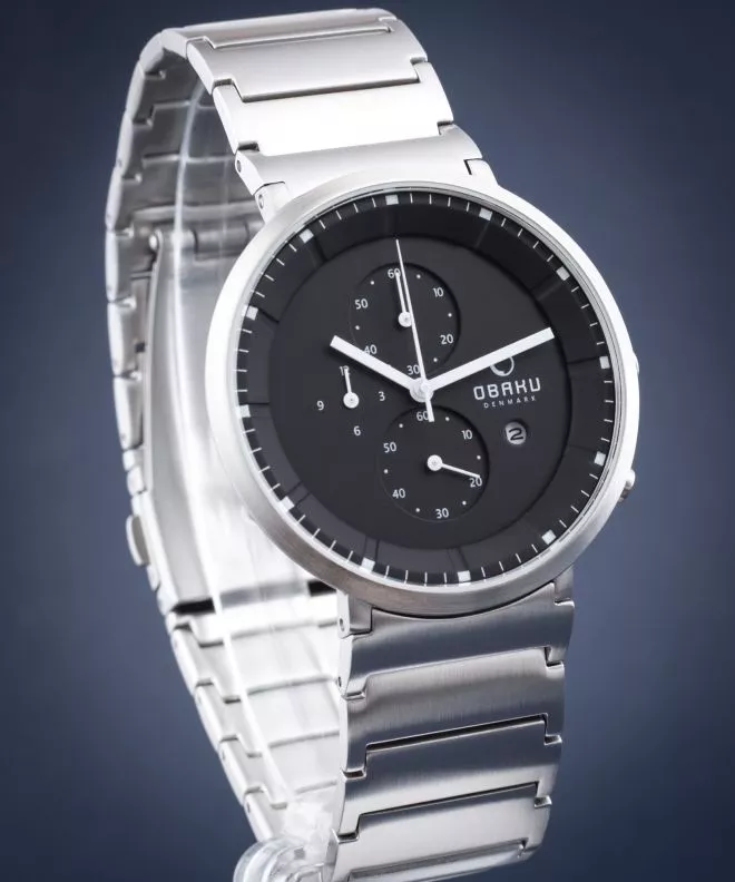 Ρολόι Ανδρικά Obaku Harmony Chronograph V147GCBSC1