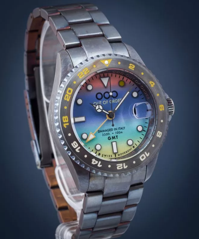 Ρολόι Ανδρικά Out of Order Swiss GMT Miami OOO.001-19.MI