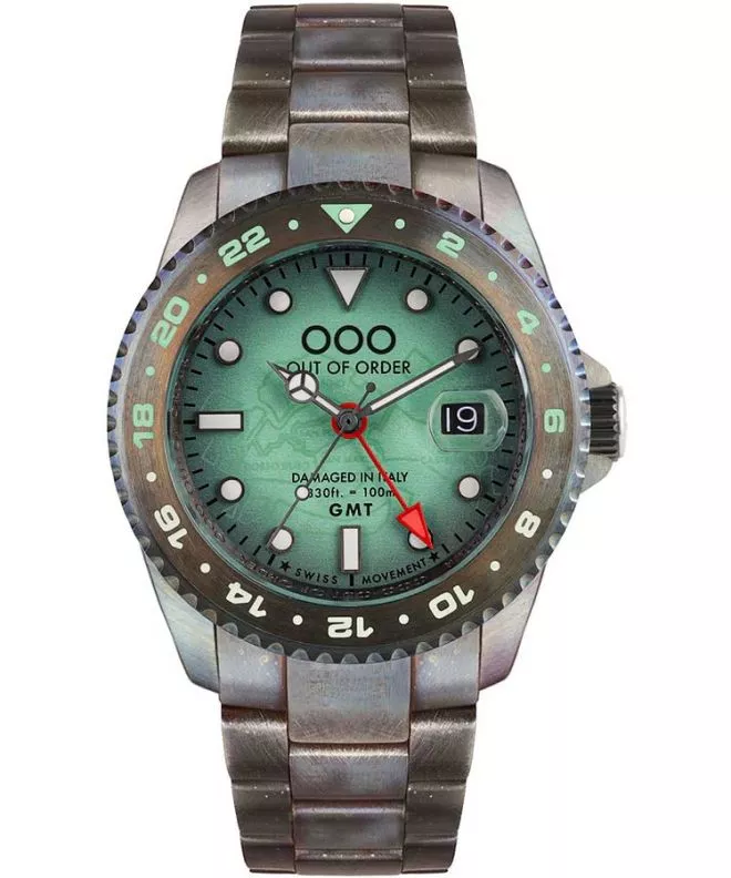 Ρολόι Ανδρικά Out of Order Swiss GMT Venezia OOO.001-19.VE