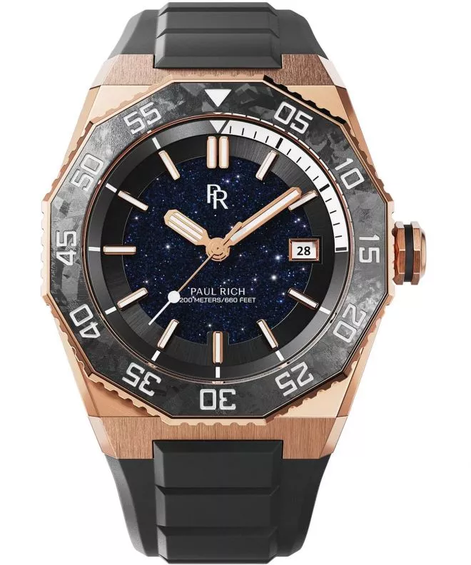 Ρολόι Ανδρικά Paul Rich Aquacarbon Pro Sunset Gold Aventurine 766236337401