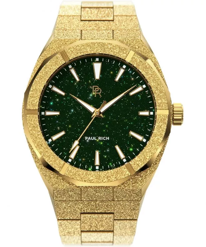 Ρολόι Ανδρικά PAUL RICH Frosted Star Dust Green Gold 697521913409