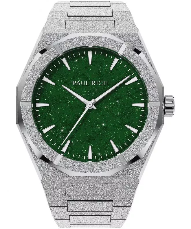 Ρολόι Ανδρικά PAUL RICH Frosted Star Dust II Silver Green 766236337067