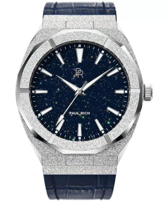 Ρολόι Ανδρικά PAUL RICH Frosted Star Dust Silver Leather 42 659436727946