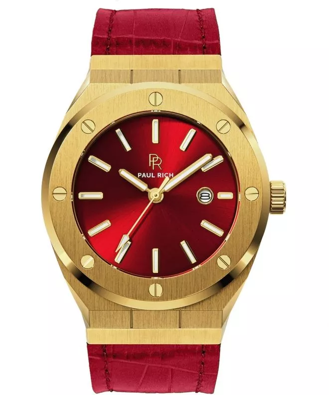 Ρολόι Ανδρικά PAUL RICH Signature Sultan's Ruby 45 Leather 649985679544