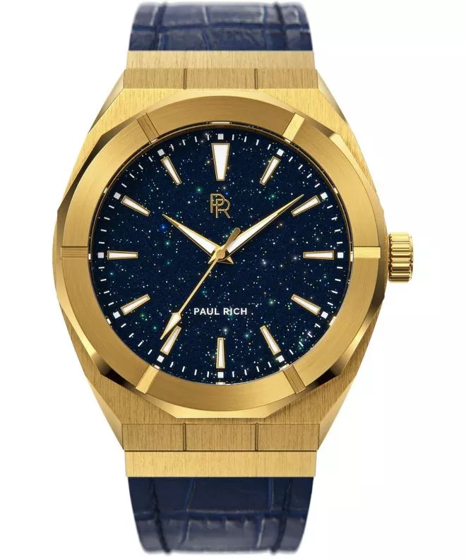 Ρολόι Ανδρικά PAUL RICH Star Dust Gold Leather 42 764227276494