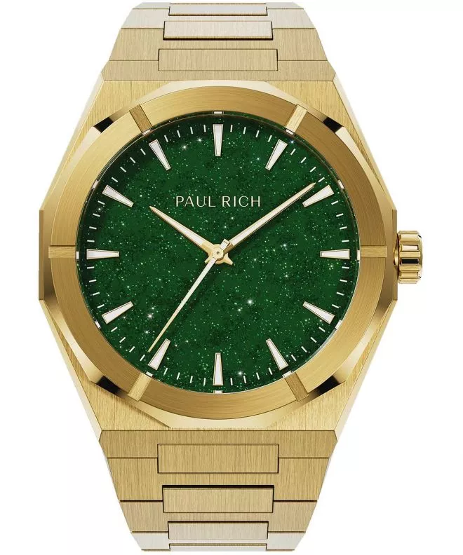 Ρολόι Ανδρικά PAUL RICH Star Dust II Gold Green 766236337012