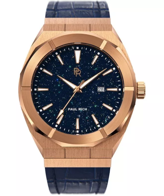 Ρολόι Ανδρικά PAUL RICH Star Dust Rose Gold Leather 42 Auto 659436796843